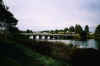 Wooden slat bridge at Port Fairy